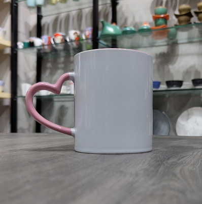 Heart handle Mug
