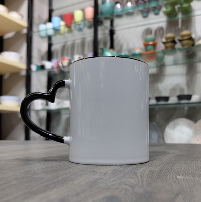 Heart handle Mug