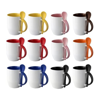 Three Tone Spoon Mug