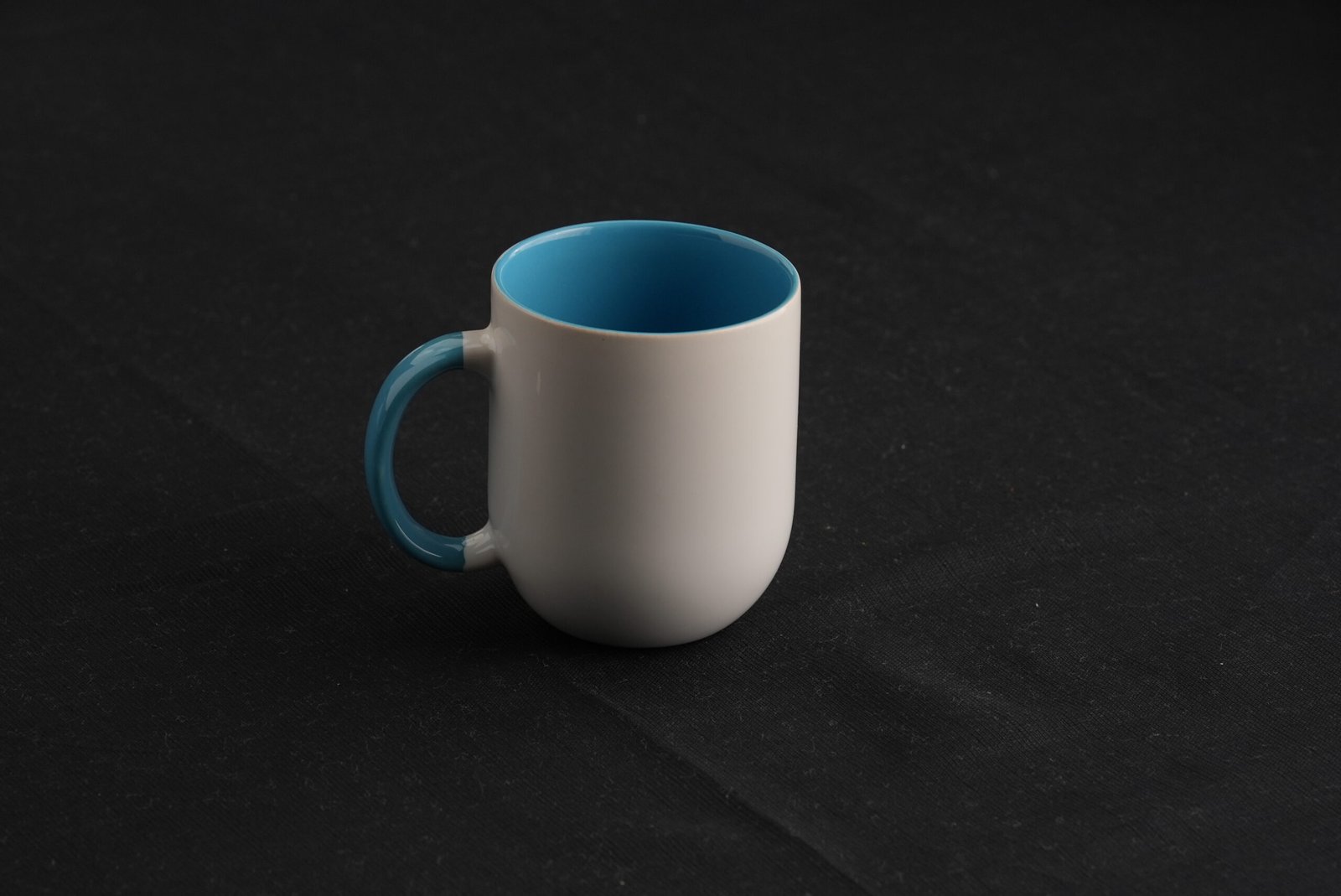 Ergonomic Base 3 Tone Sky Blue Coffee Mug