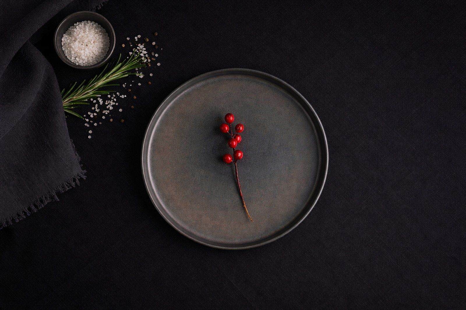Minimalist Round Plate