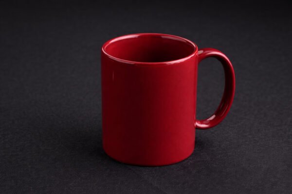 Red Cylinderical Mug(11 oz)