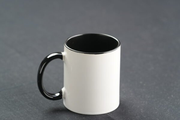 Three Tone Black Mug(Inner & Handle Black)