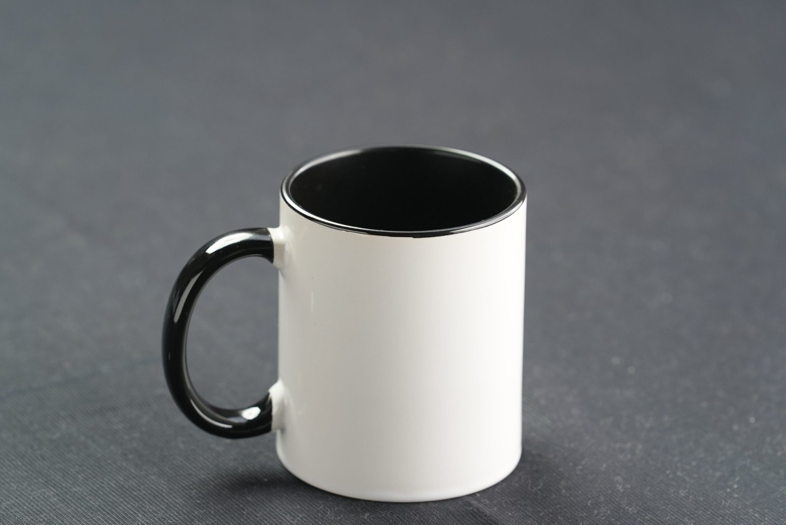 Three Tone Black Mug(Inner & Handle Black)