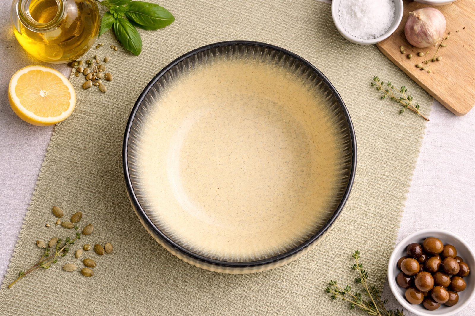 Two-Tone Gradient Stoneware Bowl1
