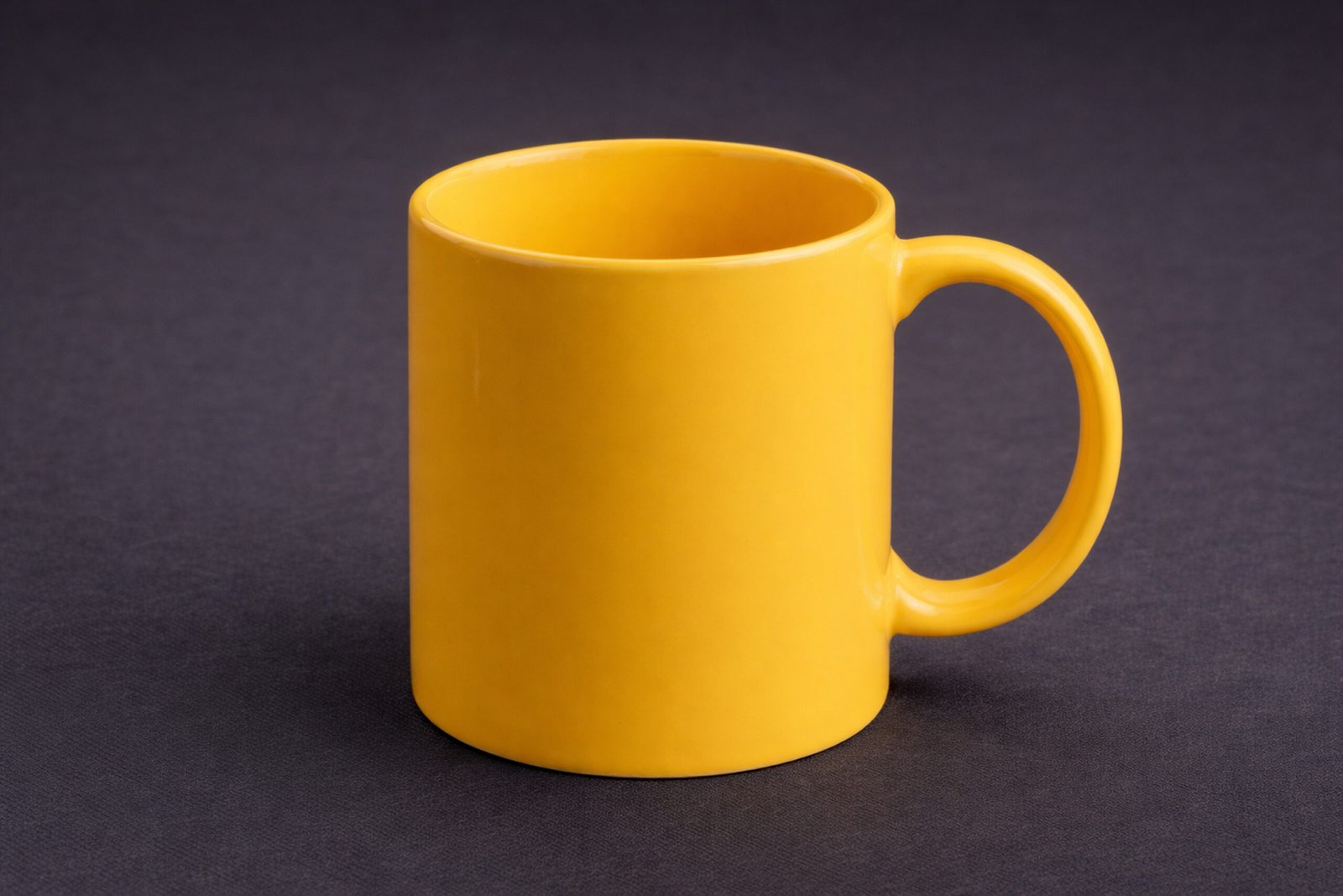 Yellow Cylinderical Mug(11 oz)